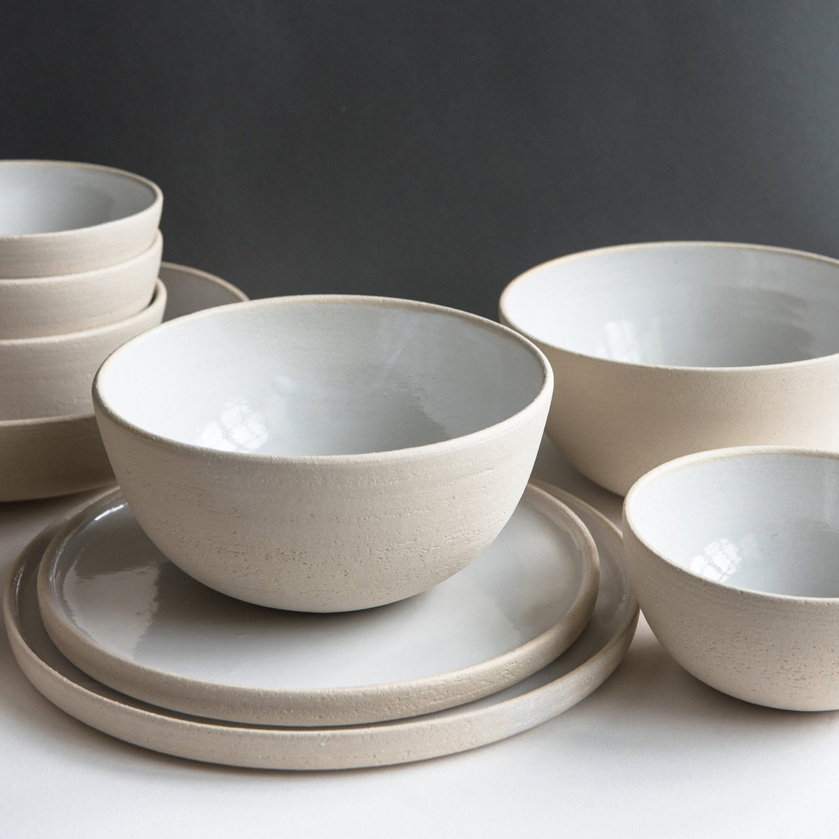 Beige Stoneware