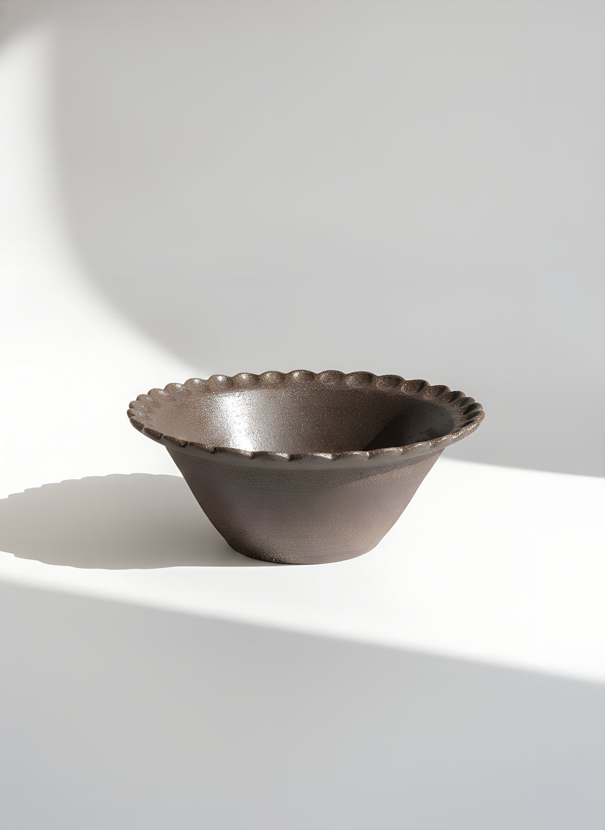 Stoneware French Dairy Bowl Pumpernickel